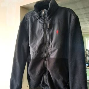 Ralph Lauren Polo fleece and ripstop jacket Men's large very light but warm